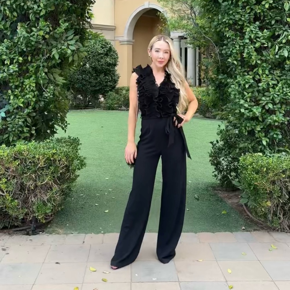 Baltic Born Tyra Ruffle Tank Jumpsuit